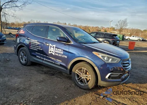 2017 Hyundai Santa Fe Sport z USA, uszkodzony, nr VIN 5XYZTDLBXHG459562